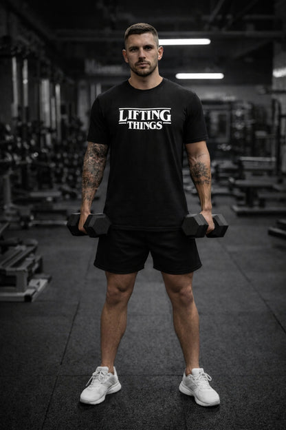 A new Premium 100% Cotton Gym T-Shirt for Men – Soft & Breathable Fitness Wear by Indianbasket