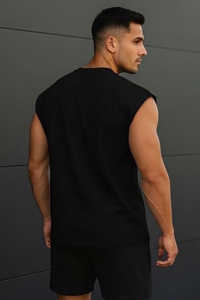 Gym T-shirts Mode On Sleeveless Tee