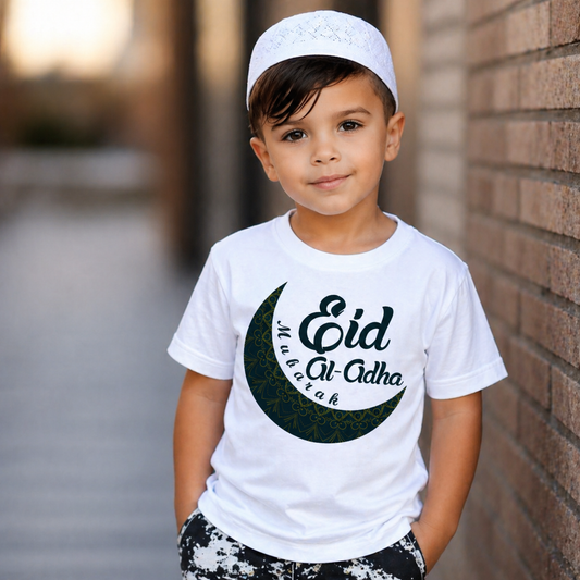 Kids Eid Mubarak Cotton T-Shirt