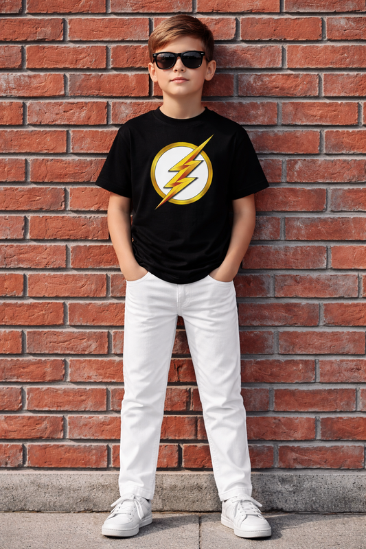 Kids Flash Design T shirt