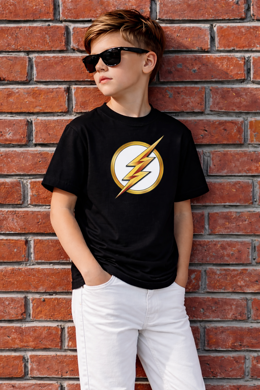 Kids Flash Design T shirt