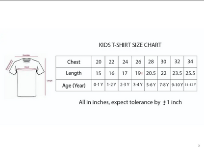 stylish Kids Eid Mubarak T-Shirt – Premium 180 GSM Cotton, Soft & Comfortable Festive Outfit