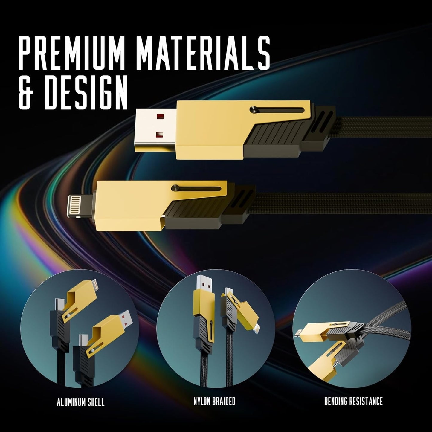 Ultra-Durable Type-C Cable — Built for Speed & Strength