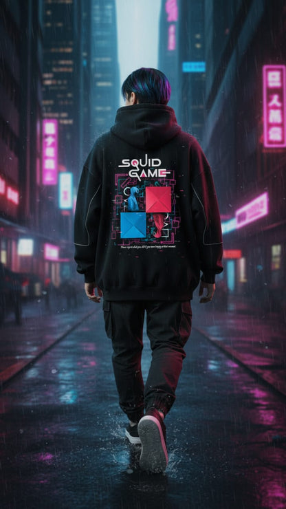 Hoodies are casual sweatshirts with a hood (often with drawstrings) and sometimes a front pocket (“kangaroo pocket”).