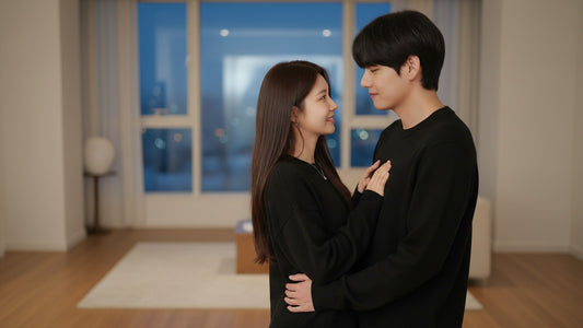 Plain Black Matching Couple Hoodies – Minimalist matching black hoodies ideal for everyday wear or couple photos.