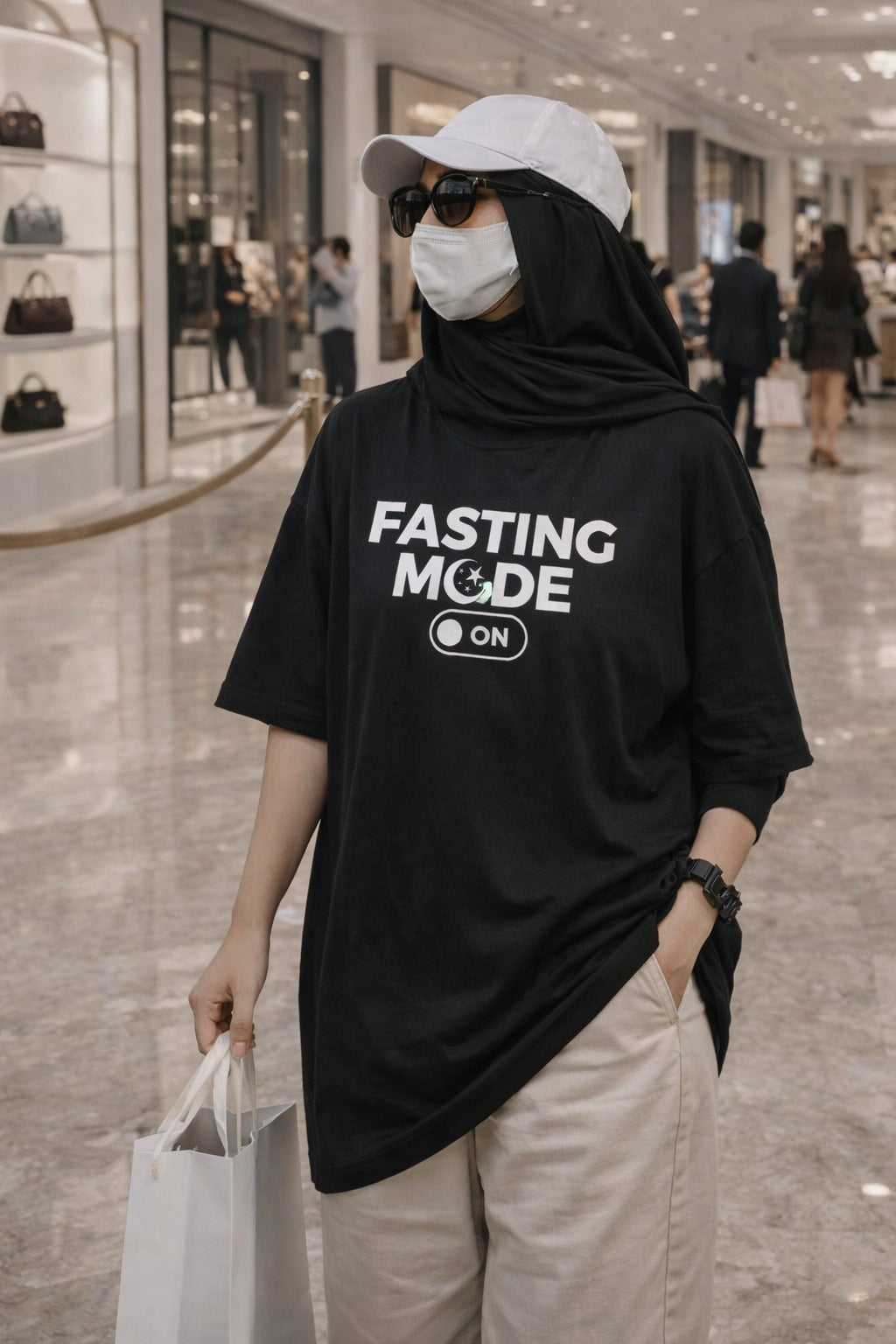 Ramadan Special - Dressing Up an Oversized Tee for a Night Out