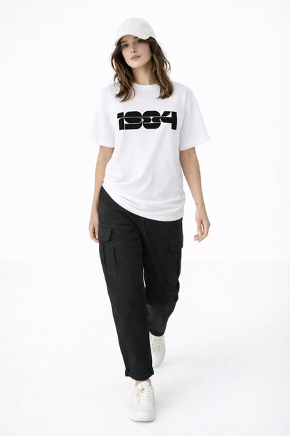 Minimal Fashion with White Oversize Tees