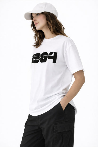 Minimal Fashion with White Oversize Tees
