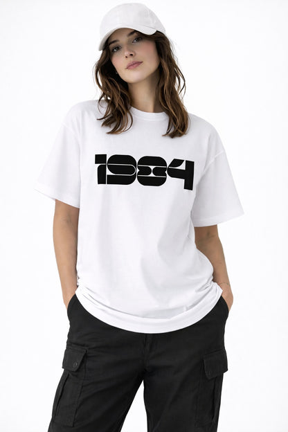 Minimal Fashion with White Oversize Tees