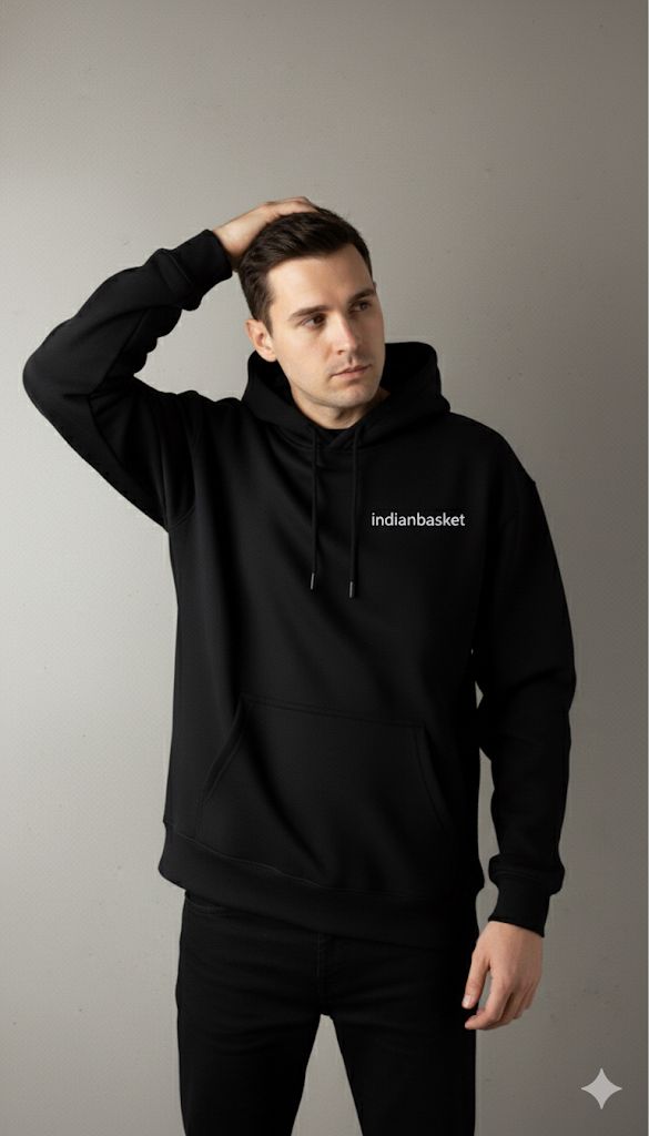 Bold Presence Black Hoodie