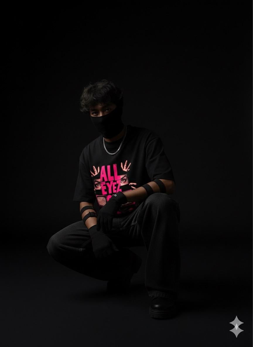 All Eyez On Me Tee – Black T-shirt