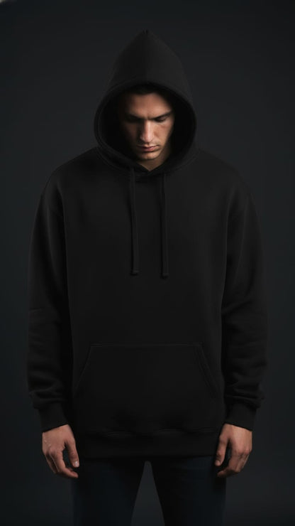 Black hoodies are the ultimate wardrobe staple.