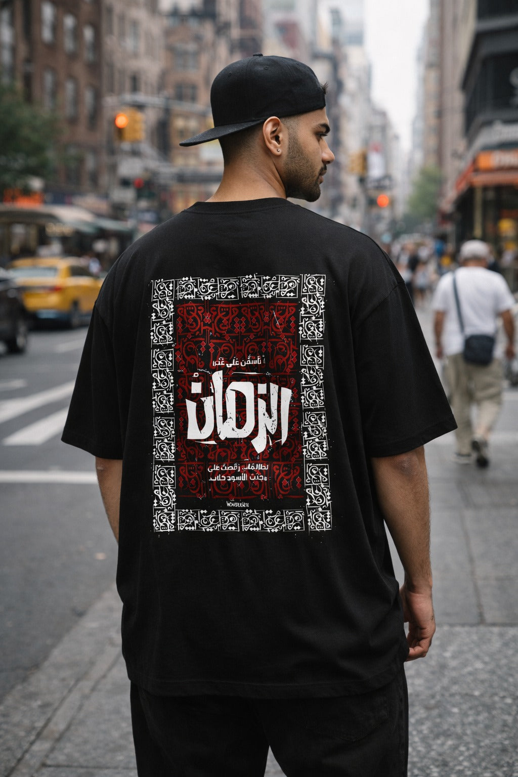 Men’s Stylish Oversized T-Shirt | Drop Shoulder Loose Fit Streetwear Cotton T-Shirt for Men