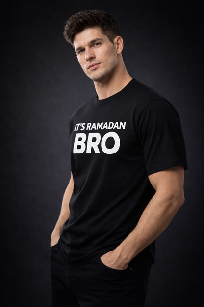 Ramadan Special T-Shirt for Men | Stylish Islamic Print Cotton T-Shirt | Casual Ramadan Collection