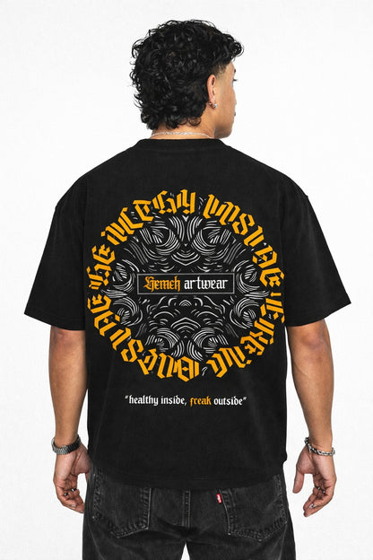 Men’s Tattoo Print T-Shirt | Stylish Graphic Tattoo Design Cotton Casual T-Shirt for Men