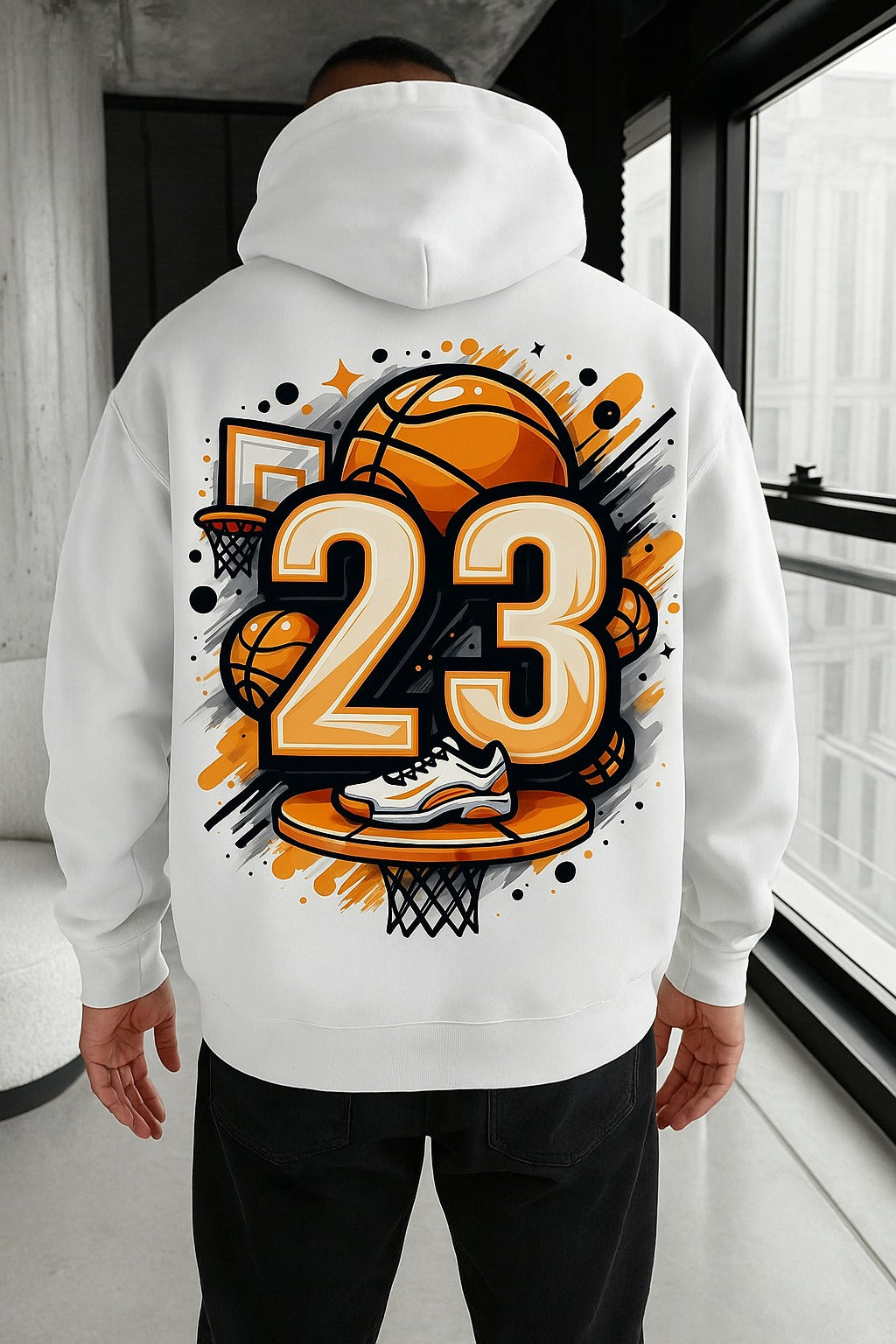 Edge23 Slam Dunk- White Streetwear Edition