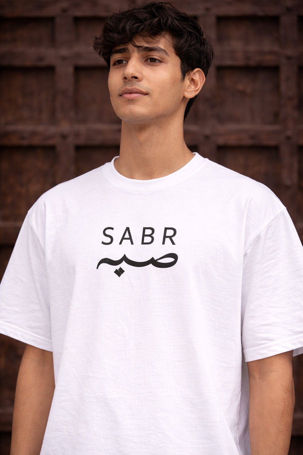 Men’s White Oversized T-Shirt | Drop Shoulder Loose Fit Cotton Streetwear T-Shirt for Men